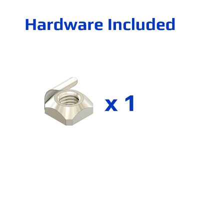 52-420-3 MODULAR SOLUTIONS DOOR PART 30 SERIES 25MM X 15MM RUBBER DOOR STOP M6 STUD W/HARDWARE